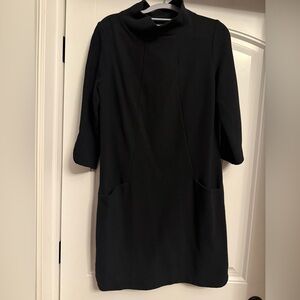 Boden black mock neck dress. Size 10 L NWOT